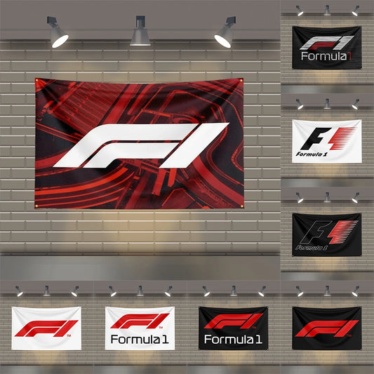 Formula One Racing Flag Decor